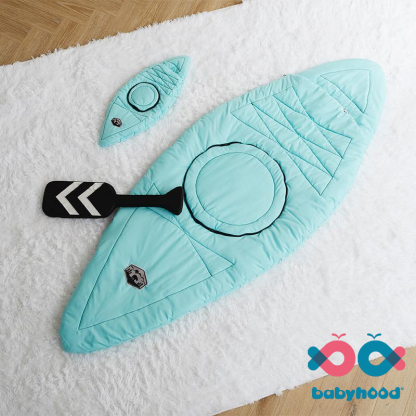 Спальний дитячий мішок Каяк блакитний колір Babyhood AS-101