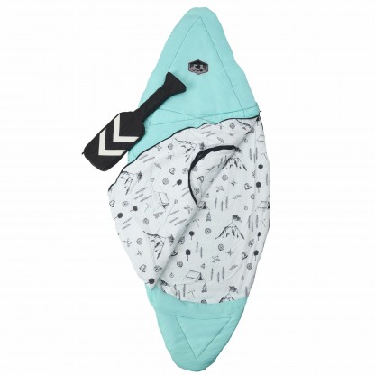Спальний дитячий мішок Каяк блакитний колір Babyhood AS-101