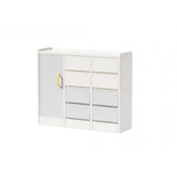 Шафка Classic сірого кольору Babyhood BP-107GrW