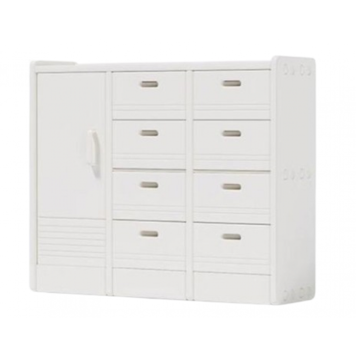 Шафка Classic білого кольору Babyhood BP-107W