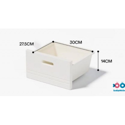 Шафка Classic білого кольору Babyhood BP-107W
