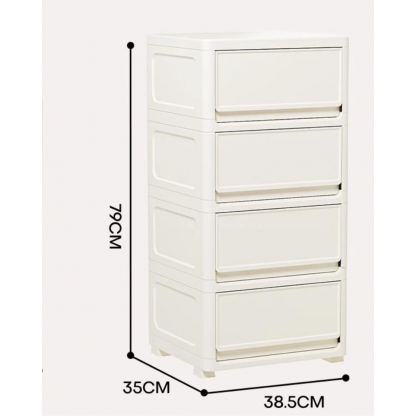 Комод Універсальний білого кольору Babyhood BP-108