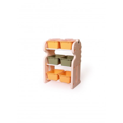 Органайзер для дитячих іграшок Дінозавр 2 секції Babyhood BP-102B