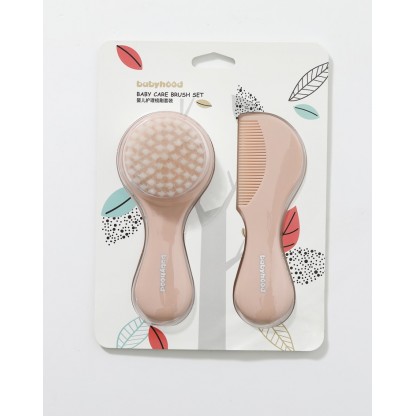 Набір дитячих гребінців, 2 шт рожевий Babyhood BH-906P