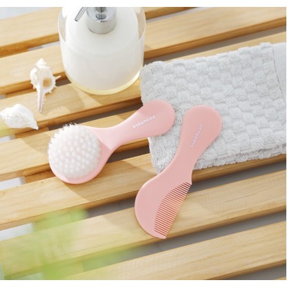 Набір дитячих гребінців, 2 шт рожевий Babyhood BH-906P