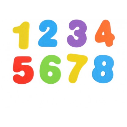 Літери та цифри ABC для ванни Babyhood