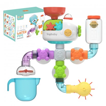 Іграшка дитяча для ванни Батискаф Водний фонтан 20 частин Babyhood YB1728