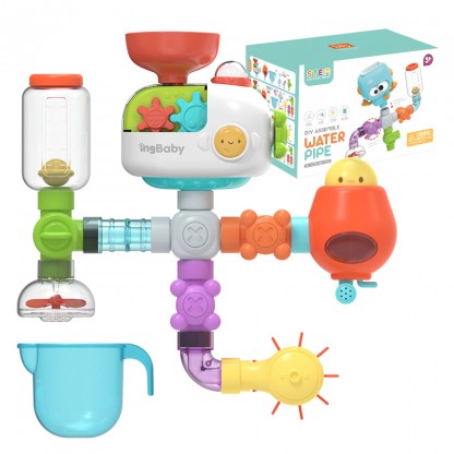 Іграшка дитяча для ванни Батискаф Водний фонтан 18 частин Babyhood YB1727