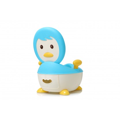 Дитячий горщик Пінгвін, блакитний - Babyhood