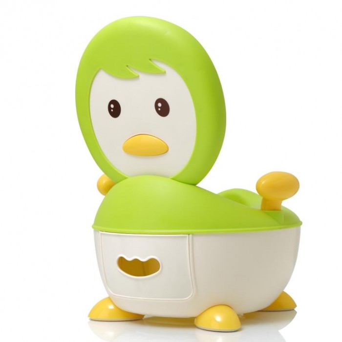 Дитячий горщик Пінгвін, зелений - Babyhood