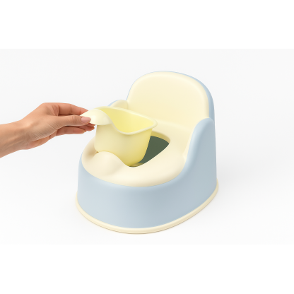 Дитячий горщик Буба, блакитний BH-138B