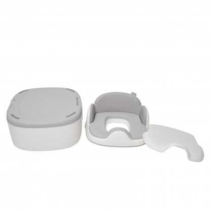 Дитячий горщик Smart 3 в 1 сірий колір Babyhood BH-107