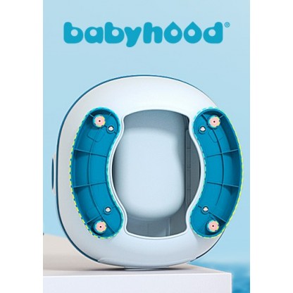 Дитячий горщик Лу Лу блакитний колір Babyhood BH-128B