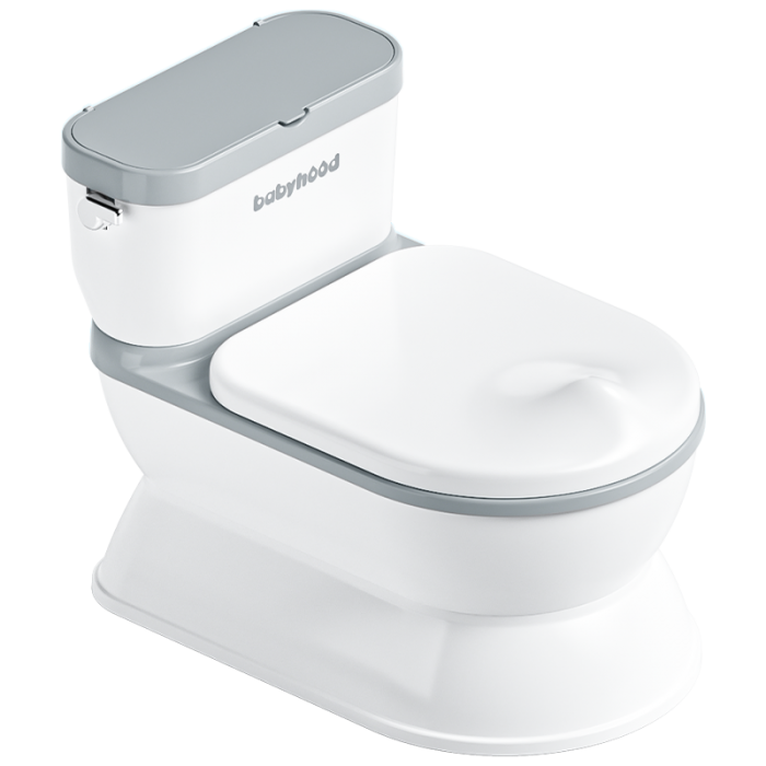 Дитячий горщик унітаз сірий колір Babyhood BH-149G