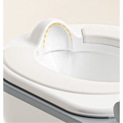 Дитячий горщик унітаз сірий колір Babyhood BH-149G