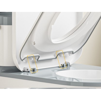 Дитячий горщик унітаз сірий колір Babyhood BH-149G