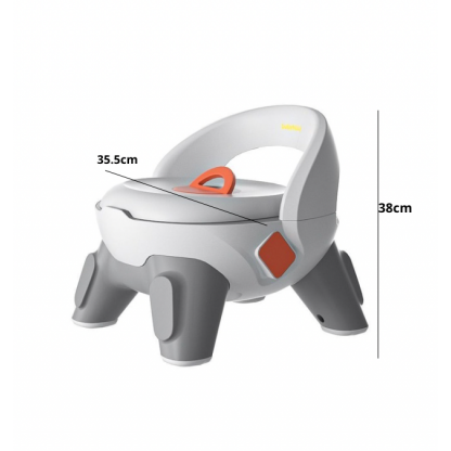 Дитячий горщик Трансформер білий Babyhood BH-142W Babyhood
