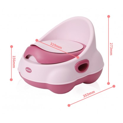 Дитячий горщик Babyhood Винахідник світло рожевий колір Babyhood BH-112LP