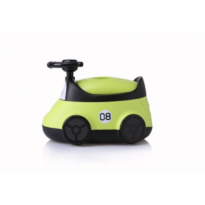 Дитячий горщик Автомобіль зелений колір Babyhood BH-116G