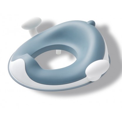 Накладка на унітаз Динозаврик з поліуретановим кільцем блакитного кольору Babyhood BH-127B