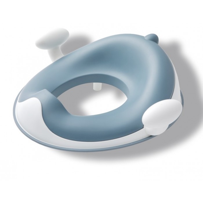 Накладка на унітаз Динозаврик з поліуретановим кільцем блакитного кольору Babyhood BH-127B