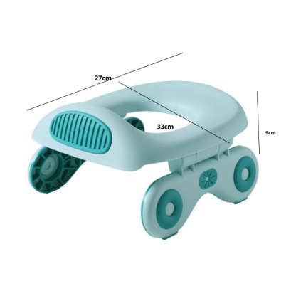 Складний дитячий горщик та накладка на унітаз Автомобіль 2 в 1 Babyhood BH-120