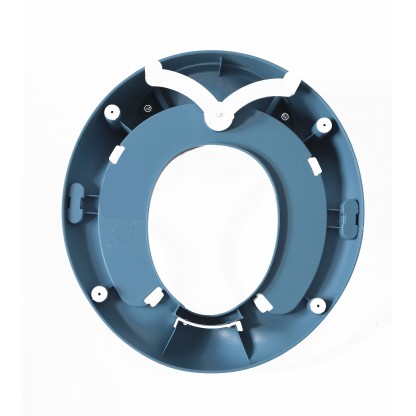 Накладка дитяча на унітаз Зайчик блакитна Babyhood BH-134B