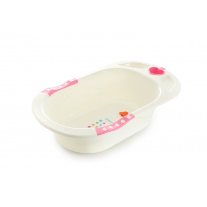Ванночка Кодейт, рожева без гірки Babyhood BH-303PL