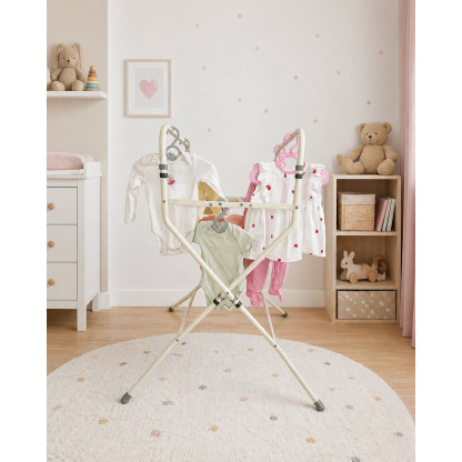 Дитяча складна ванночка Балу з термометром, біла BH-321W Babyhood