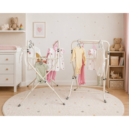 Дитяча складна ванночка Балу з термометром, біла BH-321W Babyhood