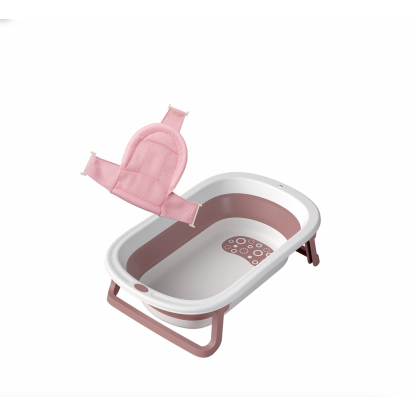 Набір дитяча Ванночка складана Комфорт та гірка для купання Babyhood BH-323P 211P