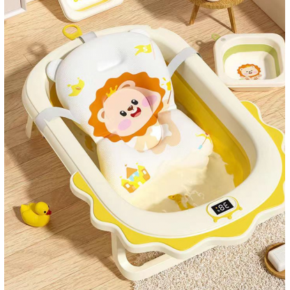 Гірка дитяча натяжна для купання Жовтий Лев Babyhood BH-212YL