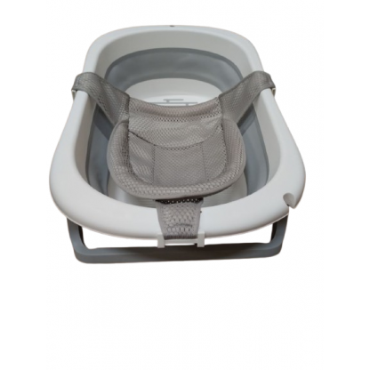 Гірка дитяча натяжна в ванночку сіра Babyhood BH-211G