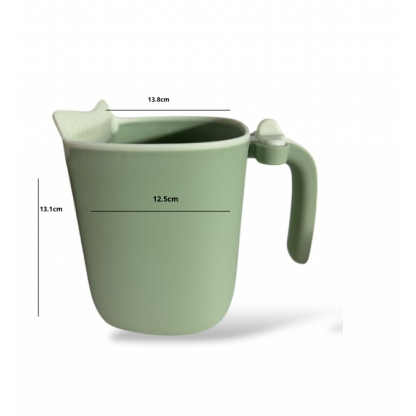 Ківш для купання зелений колір Babyhood BH-760G