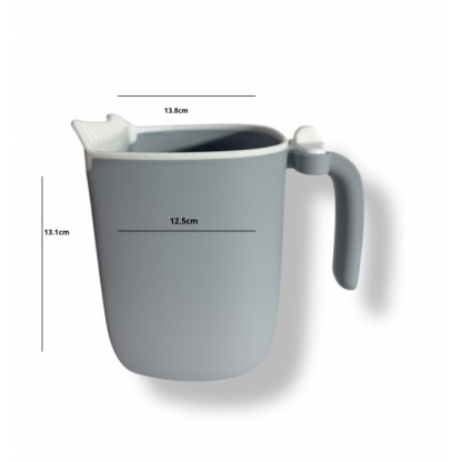 Ківш для купання сірий Babyhood BH-760Gr