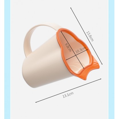 Ківш дитячий для купання Лисичка рожевий Babyhood BH-753P