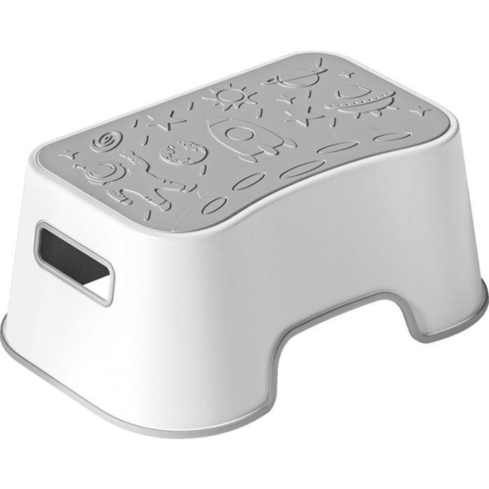 Сходинка дитяча Космос, сіра Babyhood BH-520