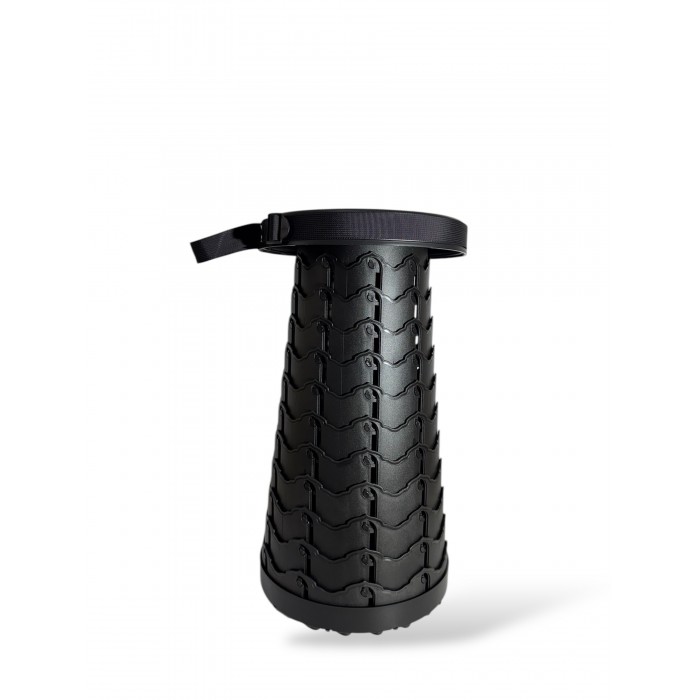 Складний дорожній стільчик чорний колір Babyhood BH-515BL