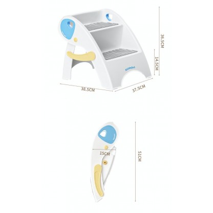 Сходинка дитяча Крок блакитна Babyhood BH-519B