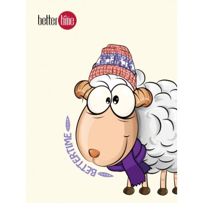 Дитячий килимок Better time Весела Овечка день UL15215W