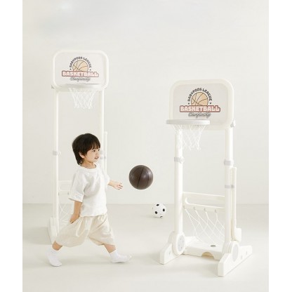 Дитячий мультифункціональний ігровий комплекс Баскетбол, білий Babyhood BP-112