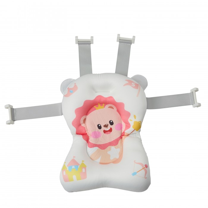 Гірка дитяча натяжна для купання Рожевий Лев Babyhood BH-212PL