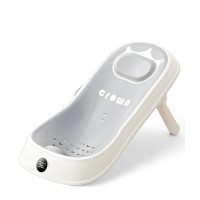 Гірка для купання Корона з термометром, сіра Babyhood BH-221Tr