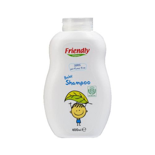 Детский шампунь для купания без запаха Friendly Organic, 400 мл