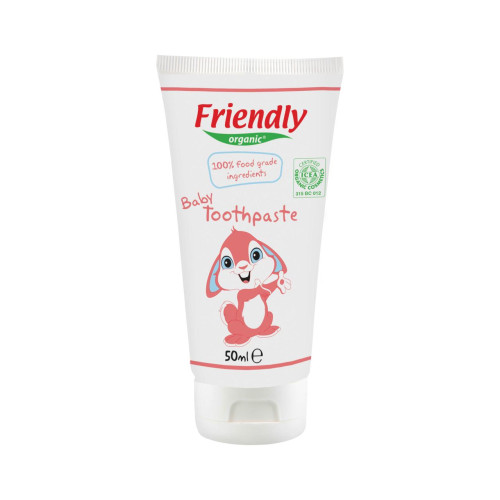 Дитяча зубна паста Friendly Organic, 50 мл