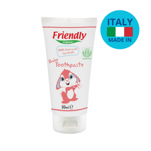 Дитяча зубна паста Friendly Organic, 50 мл