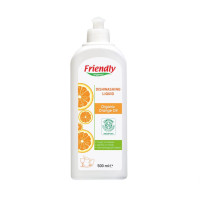 Органічний засіб для посуду Friendly Organic, апельсинове масло, 500 мл