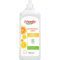 Органическое средство для посуды Friendly Organic, апельсиновое масло 1 литр