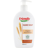 Рідке мило для рук Friendly Organic, екстракт рису 500 мл 