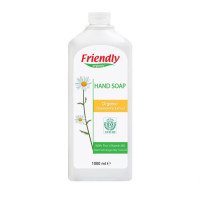 Жидкое мыло для рук Friendly Organic, экстракт ромашки 1 л